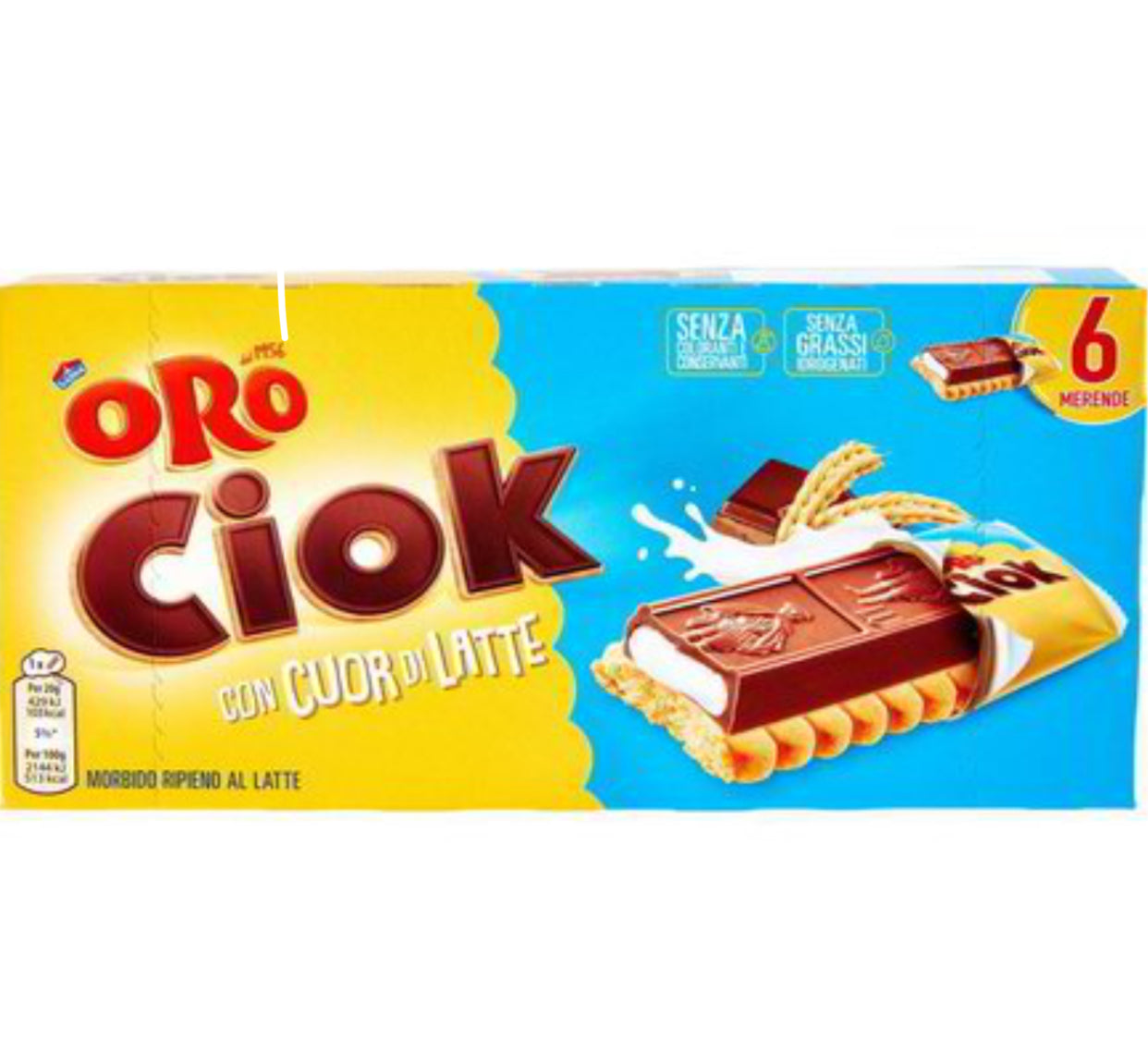 Oro ciok cuor di latte