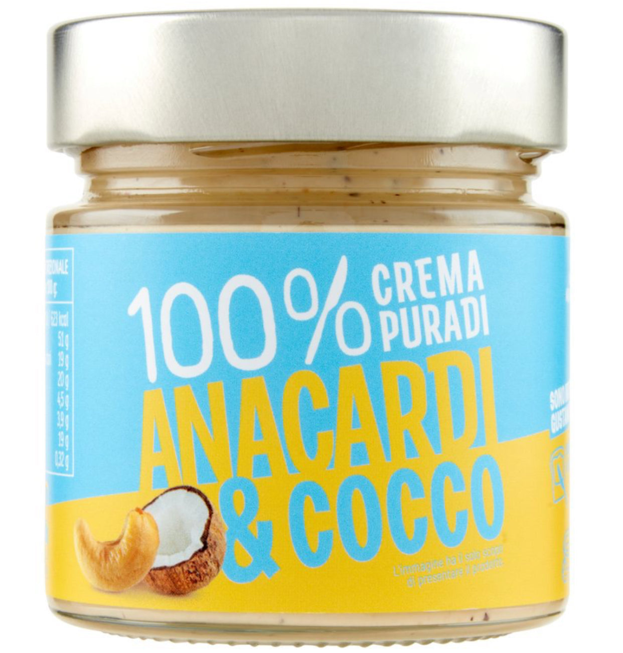 Crema anacardi e cocco