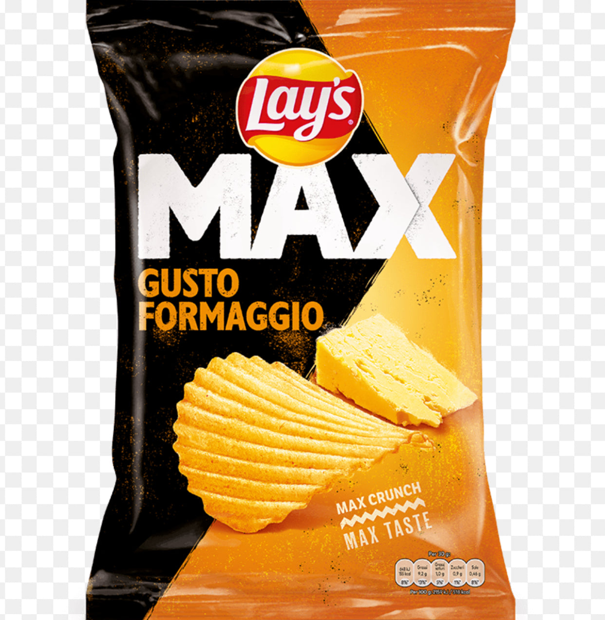 lay's MAX cheese flavor