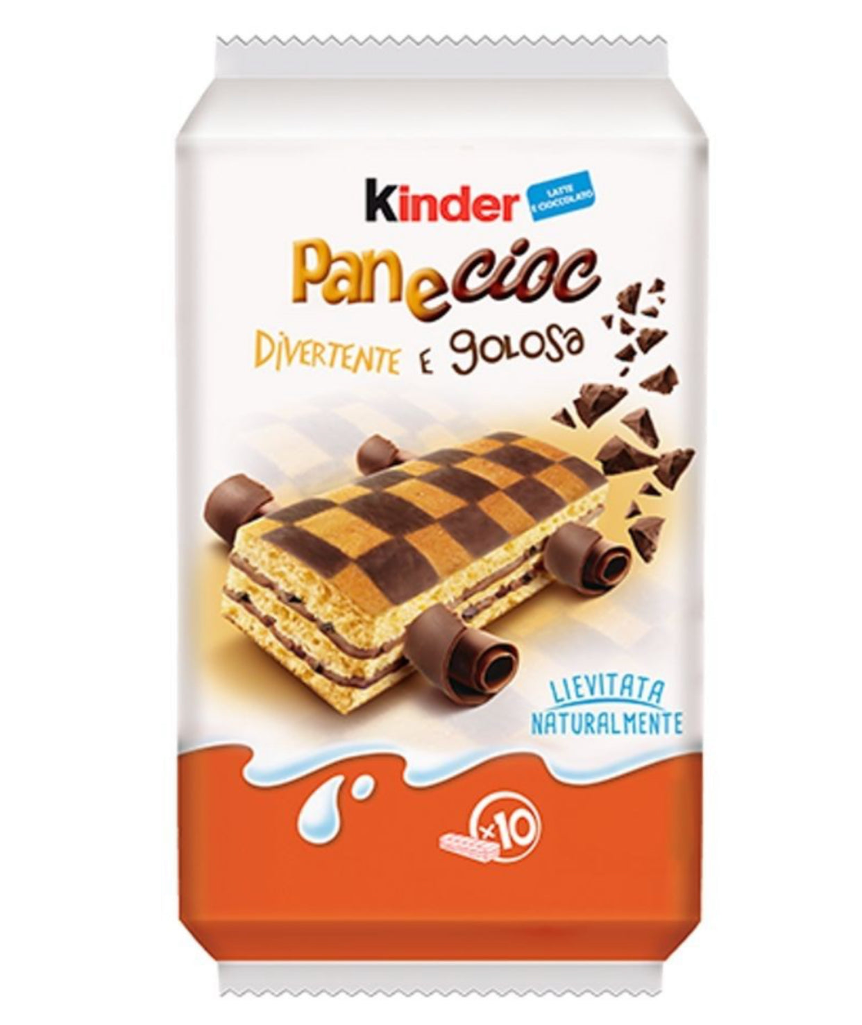 Kinder bread and chocolate