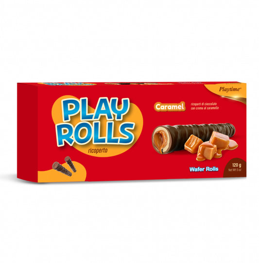 Play rolls caramel choco